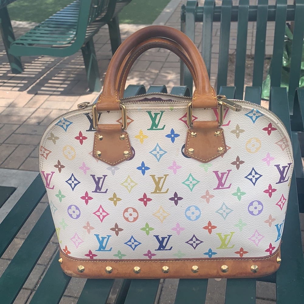 Louis Vuitton ALMA COLORFUL SIZE LARGE